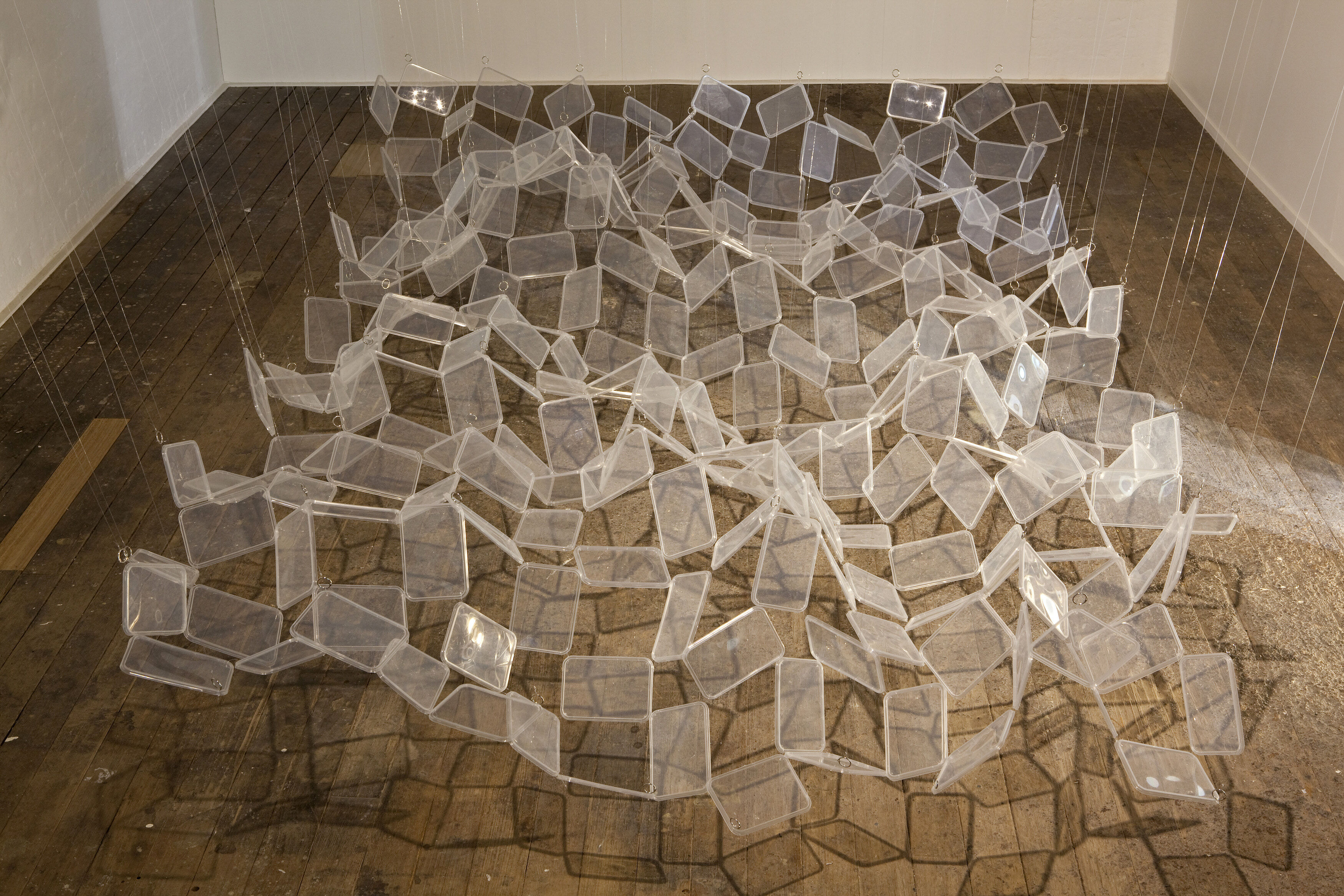 Map (suspended, installation view)